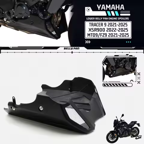 For YAMAHA MT-09 MT 09 SP Tracer 9 GT 2021-2025 XSR900 FZ9 FJ9 Motorcycle Chassis Belly Pan Lower En