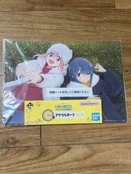 Banpresto 搖曳露營 一番賞 C賞 Acrylic Board