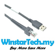 2M 3M 5M High Speed USB 2.0 A to RJ45 Cable for Symbol Barcode Scanner LS1203 LS2208 USB2.0 Adapter 