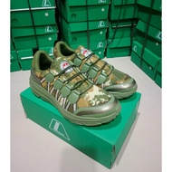 Sage green TNI camouflage sage green sports shoes