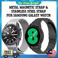 Metal Magnetic Strap / Stainless Steel Strap For Samsung Galaxy Watch 7/ 6 /6 Classic/Watch 5/5 Pro/