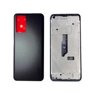 For OPPO A76 Battery Back Cover with Middle Frame A76 Front Frame Housing Bezel Repair Parts