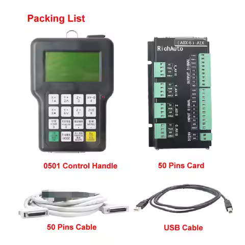 DSP 0501 CNC Controller 3 Axis CNC Router Engraving Machine DSP0501 HKNC 0501HDDC Handle Remote Cont