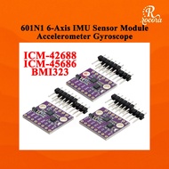601N1 6-Axis IMU Sensor Module ICM-42688 ICM-45686 BMI323 Accelerometer Gyroscope for Arduino STM32