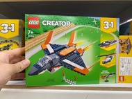 2022年樂高新品 樂高 CREATOR系列 LEGO 31126 超音速噴射機