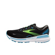 Brooks Adrenaline GTS 23 versatile wear-resistant anti-slip Running Shoes Unisex Black green blue
