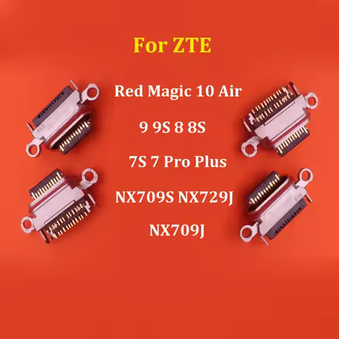 1-10PCS USB Charger Charging Dock Connector Plug Type C For ZTE Red Magic 10 Air 9 9S 8 8S 7S 7 Pro 
