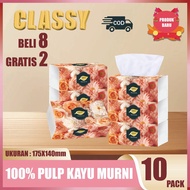 CLASSY Tissue [6 Pack 10 Pack] 3 Ply | 6 Pack 300 Strands 10 Pack 300 Strands/ | Thick, Soft Facial 