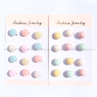Hot selling jelly color macaron color matching brooch small needle clothing pin