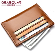 Deabolar Dompet Kartu Minimalis Kecil Anti Ribet K3246 Bahan Sintetis Kilat Lilin