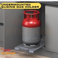 Gas Tank Tray Kitchen Cabinet Gas Cylinder Roller Undermounth Slide / Gas Tank Roller / Kitchen Cabi