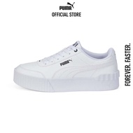PUMA BASICS - รองเท้าผ้าใบผู้หญิง Carina Lift Mono สีขาว - FTW - 38640502