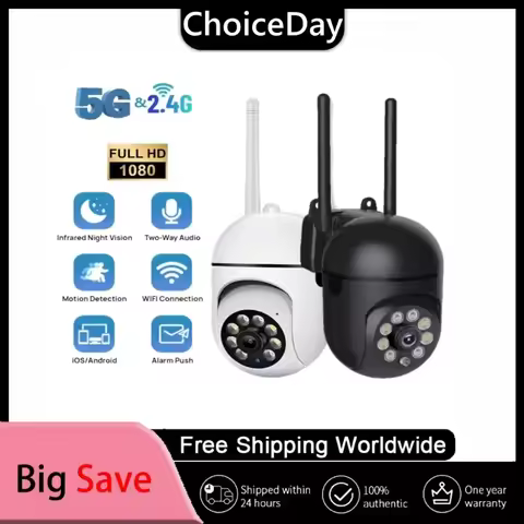 5G Wifi Video Surveillance Camera 5MP CCTV PTZ IP Camera Smart Human Tracking 4X Zoom Night Vision F