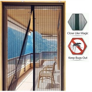 【Free Shipping】Magnetic Mesh Door Anti Mosquitoes Net Curtain Summer mosquito net curtain magnets door mesh prevent