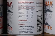 Byron Bay Peanut Butter - Chunky (Unsalted) 375g (1 jar)