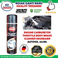 Autosol 1 Tin Engine Dust Oil Carburetor & Throttle Body Brake Caliper Cleaner Degreaser Pencuci Enj