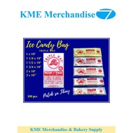 Ice Candy Bag Triple Hat Patok sa Tibay | Clear Plastic