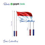 Telescopic Flag Pole Stick Tour Leader Flag Stick Portable Pole Guide Telescopic Handheld Flagpoles 