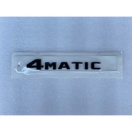 Mercedes Benz Rear Logo 4Matic emblem