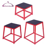 [deevoka] Plyometric Jumping Box Jumping Agility Box Anti Slip Versatile Equipment Plyo
