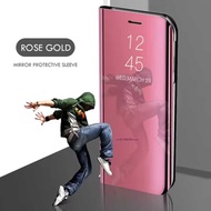 Luxury Smart Mirror Flip Leather Cover For Xiaomi Poco C75 Case for Xiaomi Redmi 14C Poco C75 Magnet