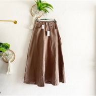 GRL MOCCA BROWNJeans Skirt