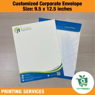 Personalized Customized Corporate Envelope for Letter / A4 Size Bookpaper Ivory C2S