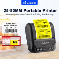 CLABEL 320B/S1 Portable Label Printer, Thermal Printer, Sticker Printer For Label Sticker, Sticker C