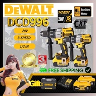 DEWALT DCD996 20V 5.0Ah MAX XR Rechargeable Percussion Drill 3 Bilis na 2 Cells Lithium Battery Acce
