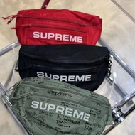 🔥清庫存｜超低價走貨|Supreme Classic Logo Waist Bag 經典機能多用途腰包 街頭潮人必備百搭單肩斜挎胸包|