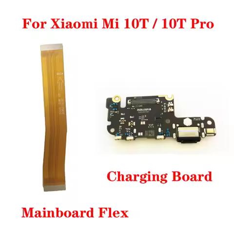 For Xiaomi Mi 10T 10T Pro Original USB Charging Port Dock Board SIM Reader Card Slot Main Motherboar