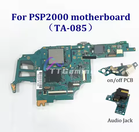 Original For Sony PSP 2000 2001 Motherboard (TA-085) Audio Jack PCB On Off Switch Board for PSP2000 