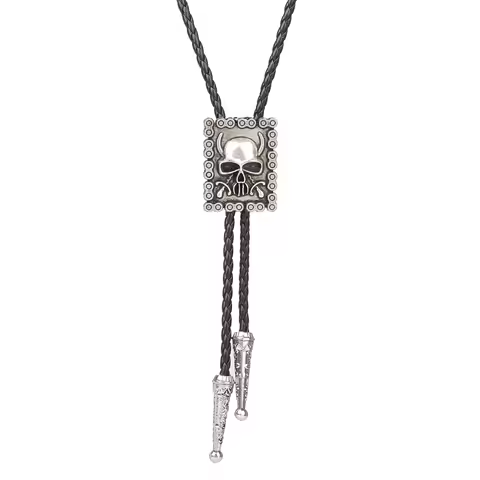 Gothic bolo tie Western style