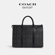 COACH/COACH Olay Men's Classic Logo GRAHAM Zipper Briefcase