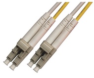 3 Meter Multimode Duplex Fiber Optic Cable (62.5/125) - LC to LC - Orange