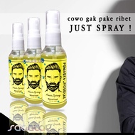 POMADE HAIR SPRAY NO RIBET JUST SPRAY pomade liquid pomade cair pria wangi tahan lama minyak rambut