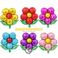 55x58cm Flower LEAF FOIL BALLOONS Birthday Party Decoration Flower Theme Garden Flower Balloon Birth