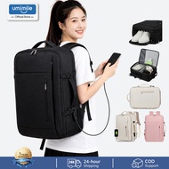 Umimile Travel Backpack Large Capacity 38L Expandable Waterproof Oxford Laptop Backpack For School W