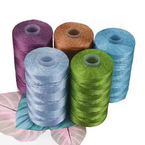 New Summer Crochet Yarn 1.5mm Thin Ice Cotton Thread for Hand Knitting Bag Hat Shoes 100g Hollow Lin