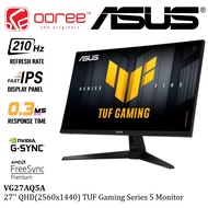 ASUS 27" VG27AQ5A 210HZ QHD(2560x1440)/ VG259Q5A 200HZ FHD (1920x1080) TUF GAMING MONITOR (1MS, WITH