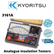 Kyoritsu 3161A Analogue Insulation Tester  / Continuity Tester Miniature Lightweight (340g) Insulation Tester But Carrie