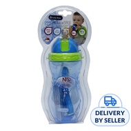Lucky Baby Odee On the Go Straw Bottle W/Strap - Blue