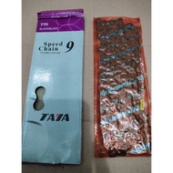 Taya 9 speed bicycle chain 9 speed hollowhalf bicycle chain