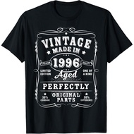 Men's cotton T-shirt Vintage 30 Birthday Decorations Men 30yr 1996 30th Birthday T-Shirt
