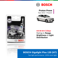 Bosch Plus 120 Gigalight H7 Headlight Bulb for Proton Preve