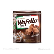 Waffle Wafer Chocolate Canned 234gr Wafer with Chocolate Cream