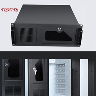 [tishita] Heavy Duty 4U Rackmount Computer Chassis Steel Black Spacious Expansion Efficient Cooling 