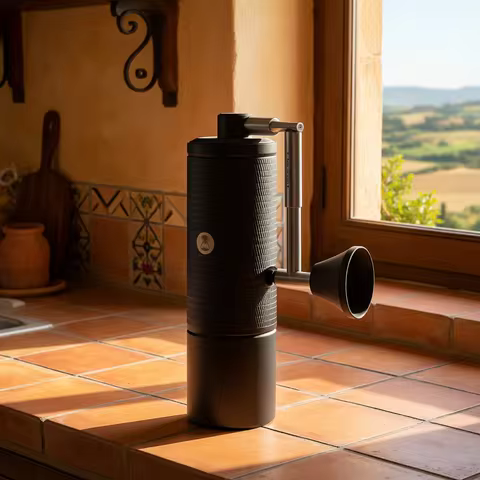 TIMEMORE New C5 PRO/C5 ESP PRO Portable Manual Grinder with Travel Case - Perfect For Home, Camping,