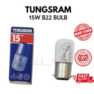 TUNGSRAM 15W B22 CLEAR BULB