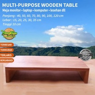 Monitor Stand monitor table laptop table craft display lesehan table - 40 cm, 15 cm